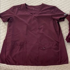 Med couture scrub top
